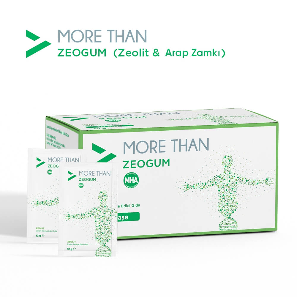 MORE THAN Zeogum (Zeolith & Arabischer Gummi) – 30 Sachets
