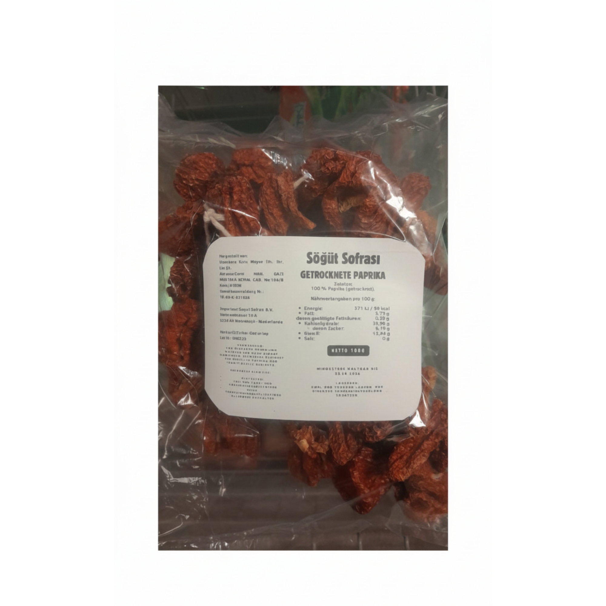 Getrocknete Paprika zum Füllen – 1 Bund