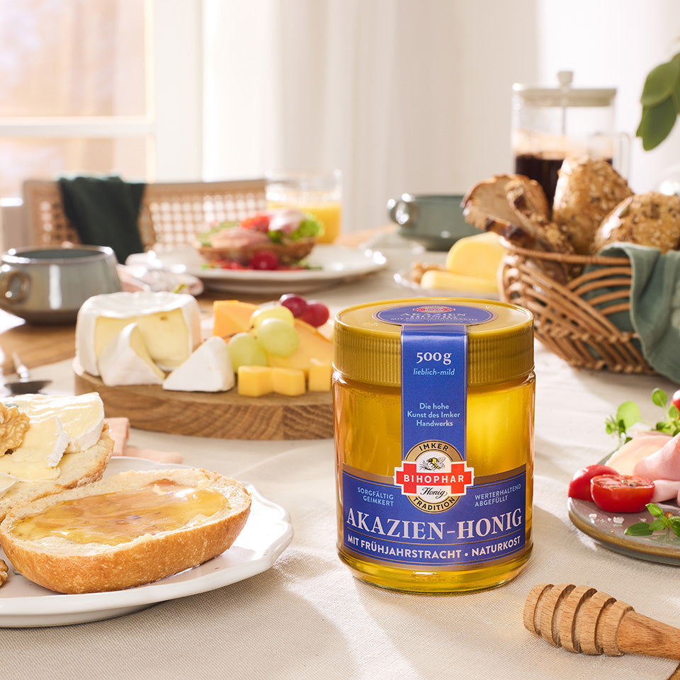 Bihophar Akazienhonig 500g- Mild & Natürlich aus Akazienhonig