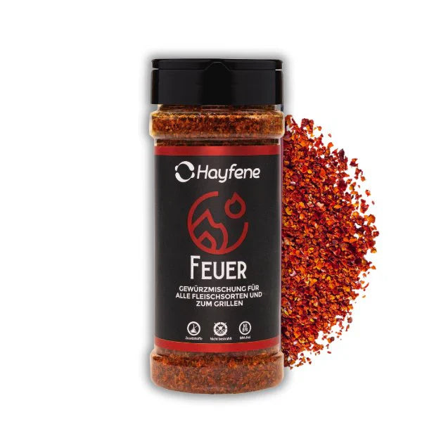 Hayfene Feuer Gewürzmischung 100g: Feuriger Geschmack für Grill- und Grillliebhaber