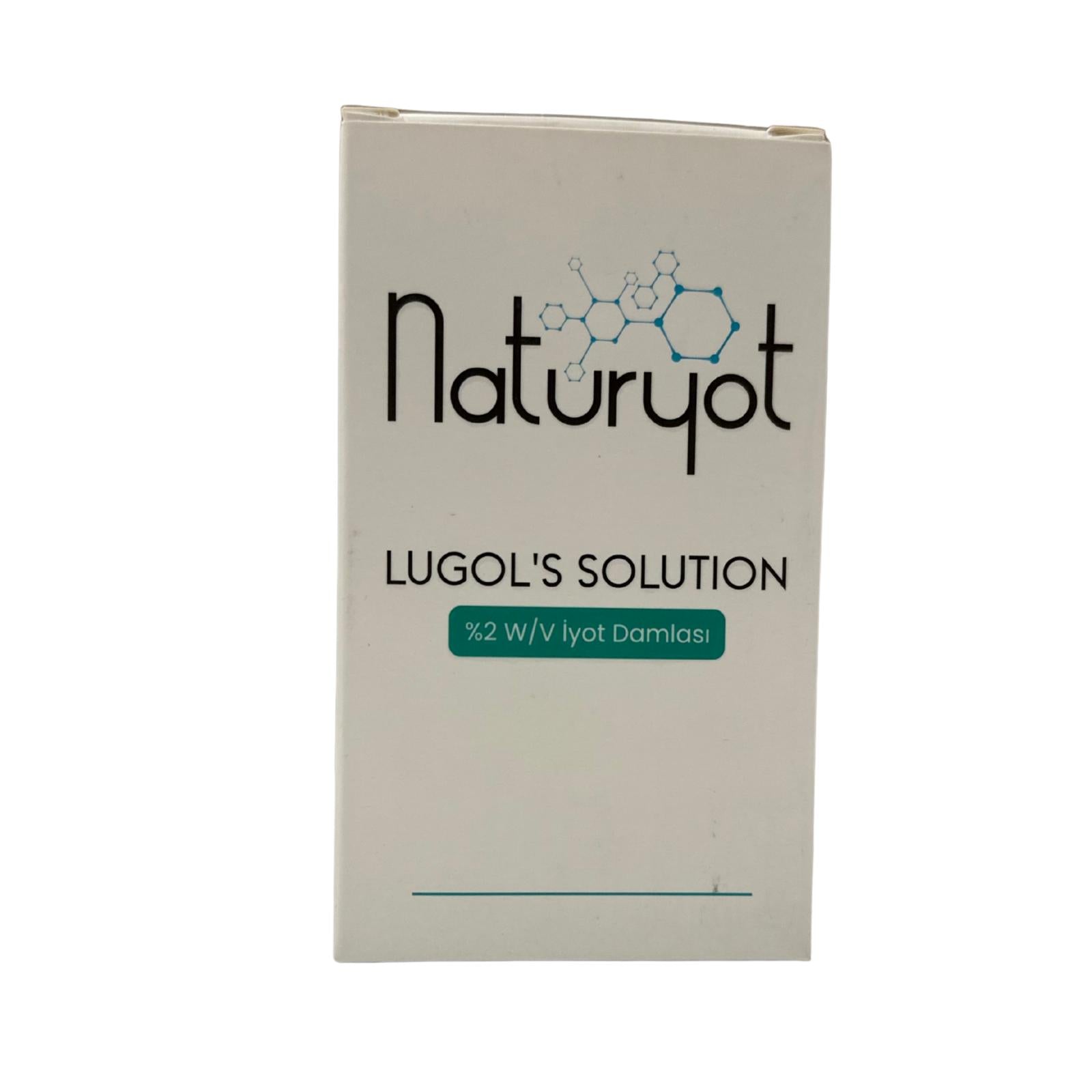 Naturyot Lugolsche Lösung %2 – Jod Tropfen 30 ml