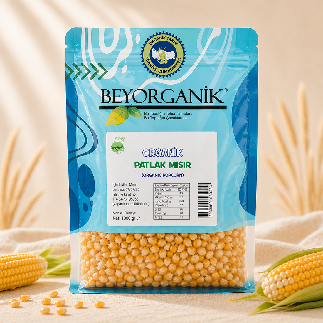Bio Popcornmais - Beyorganik Mısır