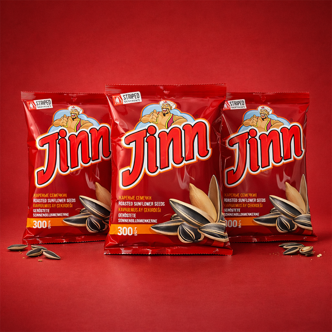 Jinn ayçiçeği çekirdeği tuzsuz 300 gr