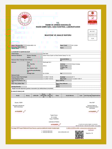 Green Amour 100% Extra Virgin Olivenöl 3 L