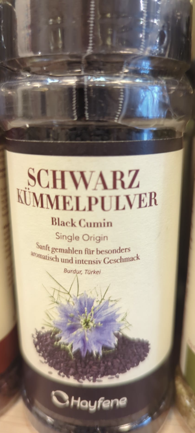Hayfene SCHWARZ KÜMMELPULVER – Black Cumin