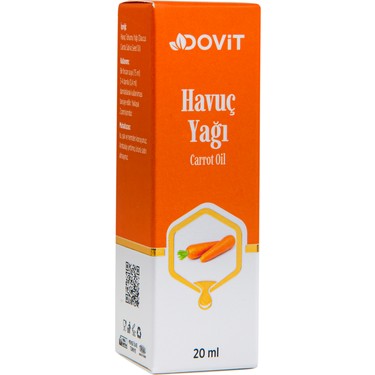 Dovit Karottenöl 20 ml / Dovit Havuç Yağı – Natürliche Pflege & Aroma