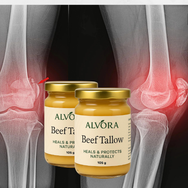 ALVORA Rindertalg Doppelpack – 2×105 g Natürlicher Talg-Balsam für Hautpflege