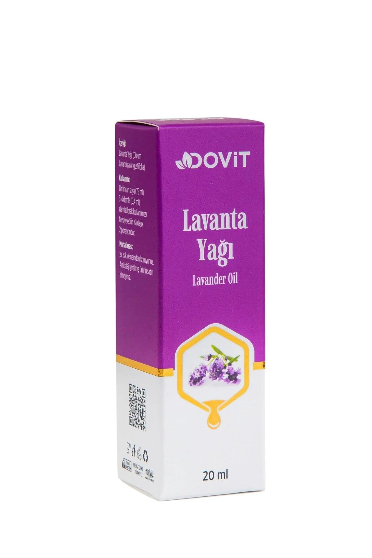 Dovit Lavendelöl 20 ml / Dovit Lavanta Yağı – Natürliche Pflege & Aroma