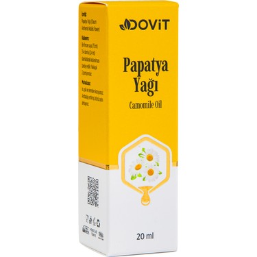 Dovit Kamillenöl 20 ml / Dovit Papatya Yağı – Natürliche Pflege & Aroma