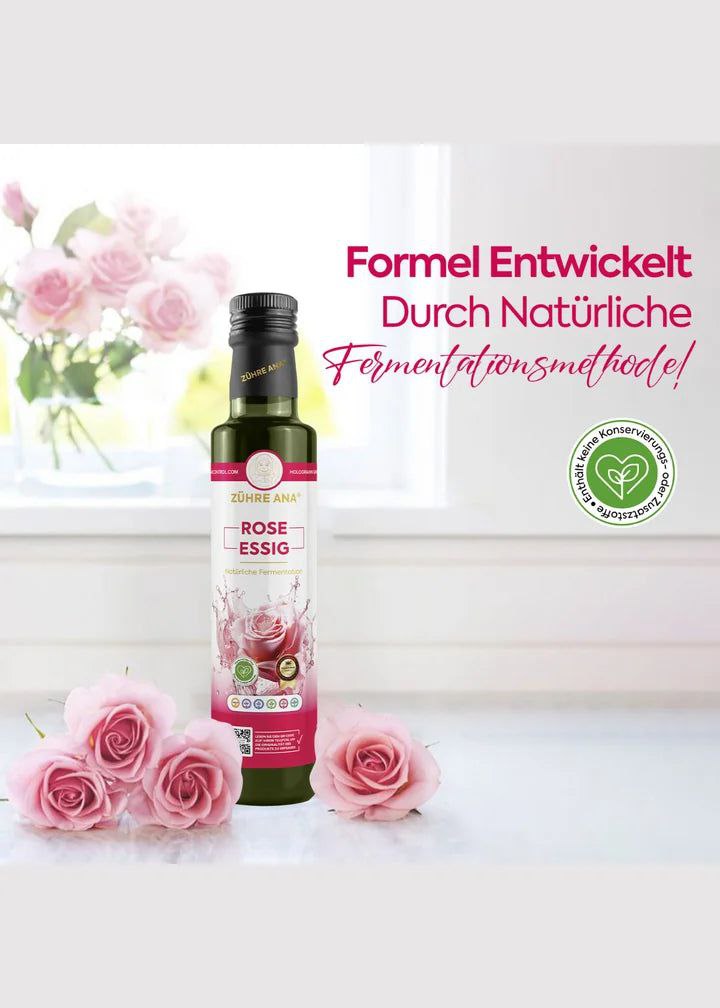 Zühre Ana Rosenessig – Natürlich fermentiert, 100 % naturrein (500 ml)