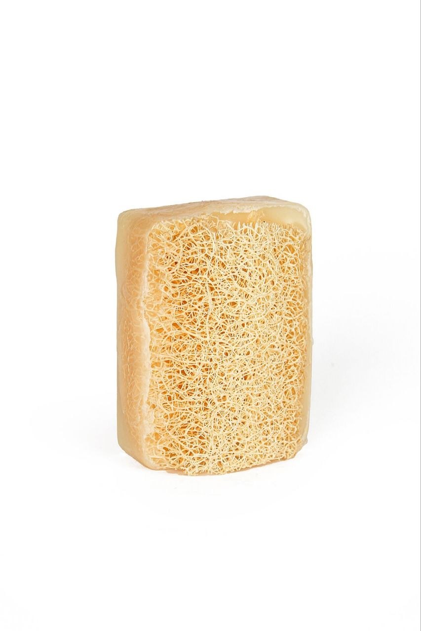 Kurbis-Fasern-Seife mit Eselsmilch 110g