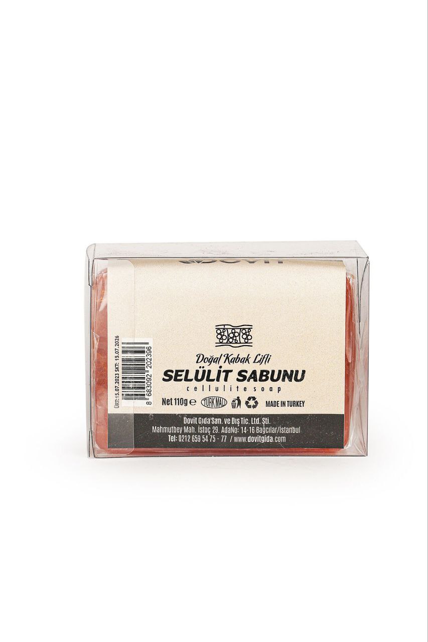 Cellulite-Seife mit Kürbis-Fasern 110g