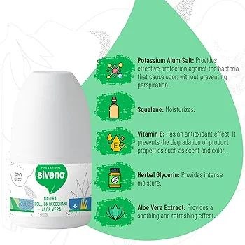 Siveno ROLL-ON DEODORANT ALOE VERA 50ml