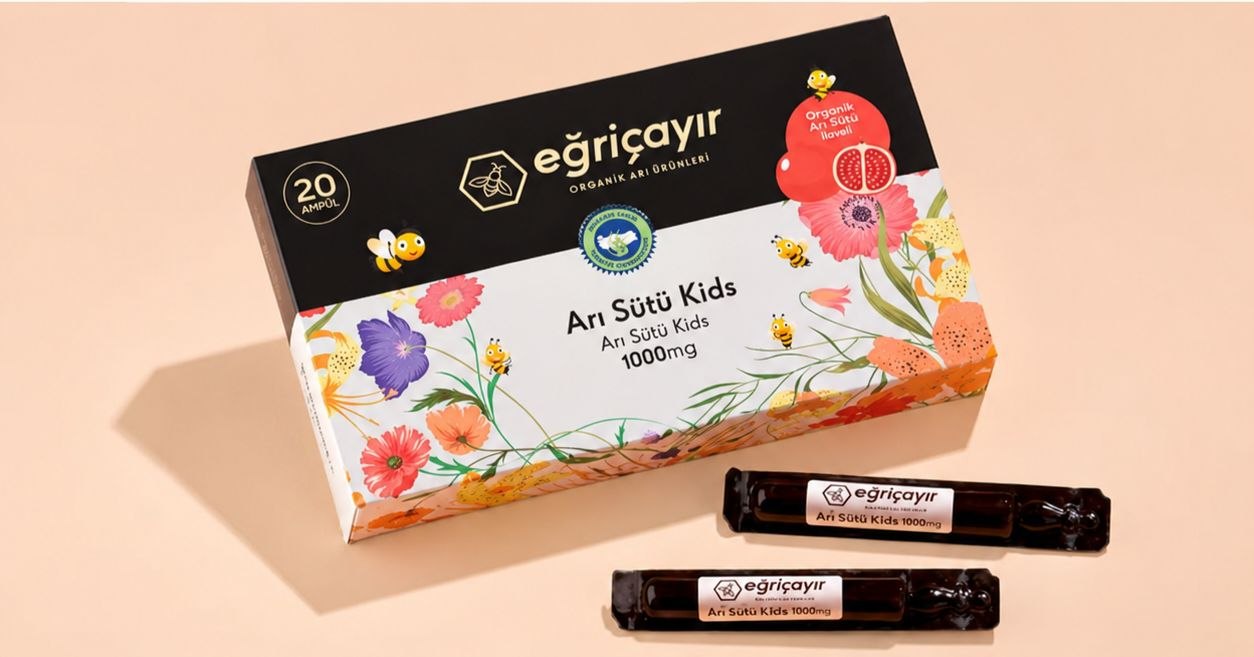 Eğriçayır Gelée Royale Kids Ampullen, 20 Stück, 1000 mg (22.10.2025)