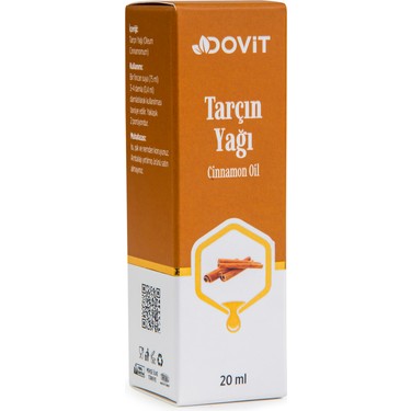 Dovit Zimtöl 20 ml / Dovit Tarçın Yağı – Natürliche Pflege & Aroma