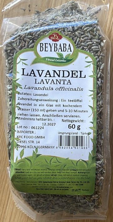 Beybaba Lavanta – Lavanta (Lavandula officinalis) – 60gr