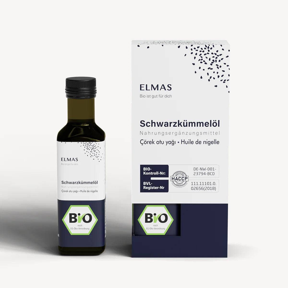 ELMAS BIO Schwarzkümmelöl nativ 100 ml