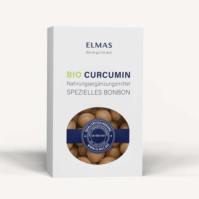 ELMAS BIO CURCUMIN – Natürliche Bonbons mit Wirkung