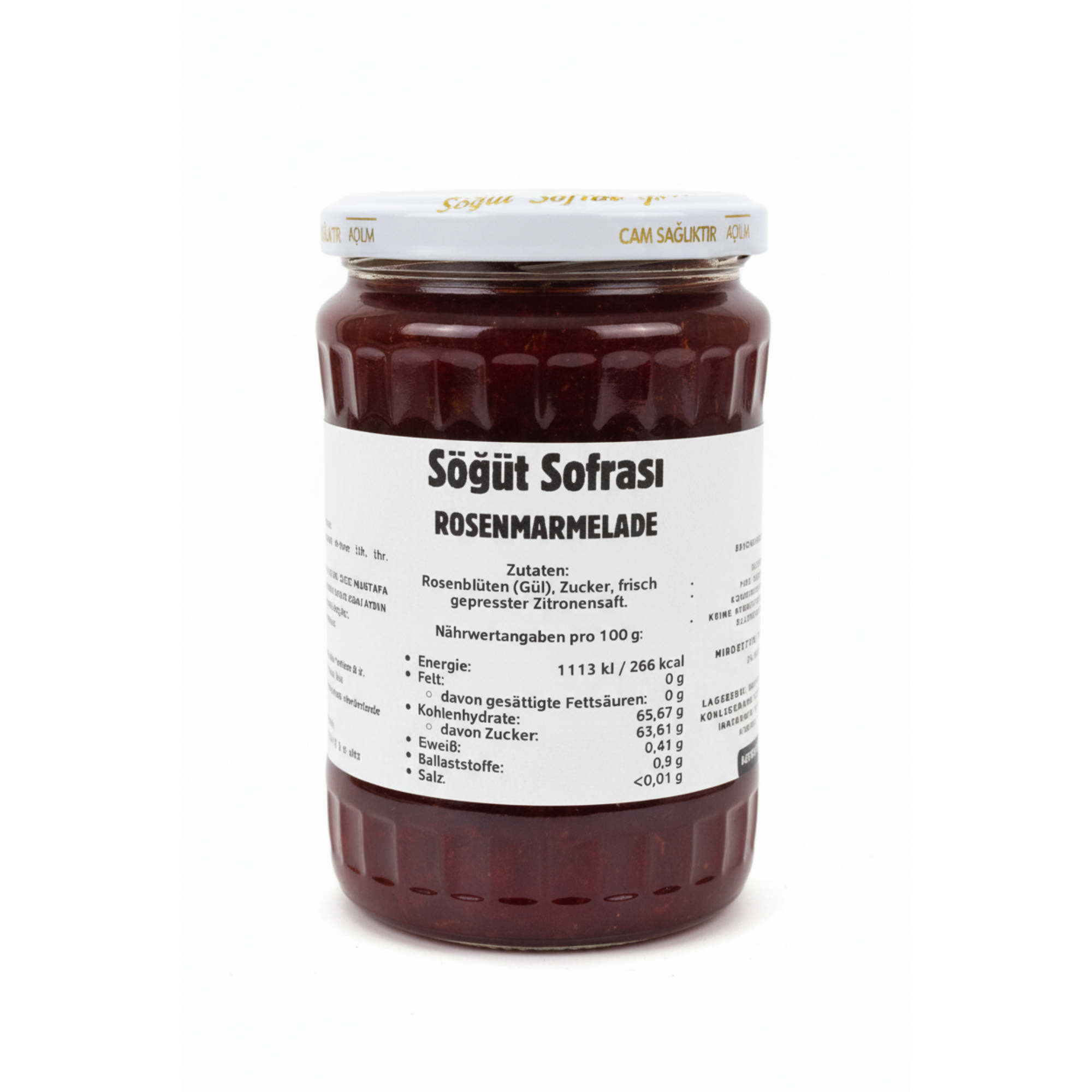 Söğüt Sofrası Rosenmarmelade 750 g