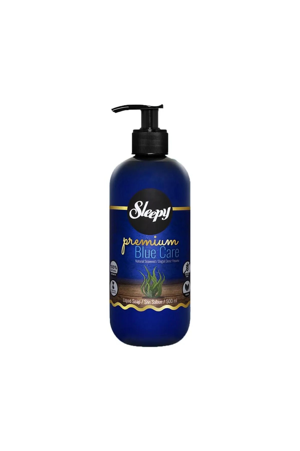 Sleepy Premium Blue Care Flüssigseife mit Meeresalgen – 500 ml
