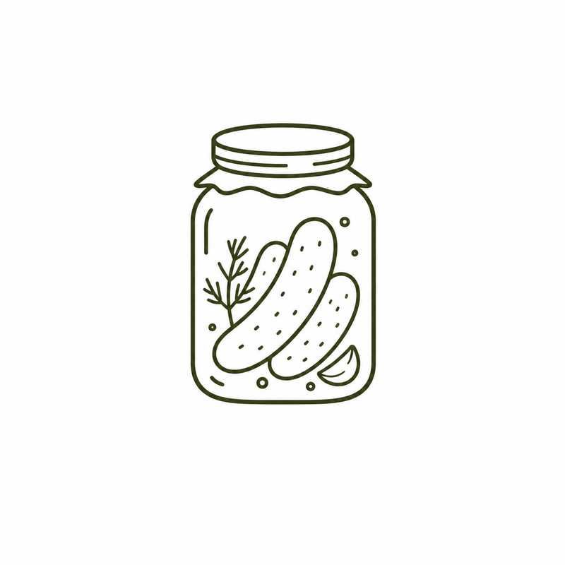 Hausgemachte Pickles
