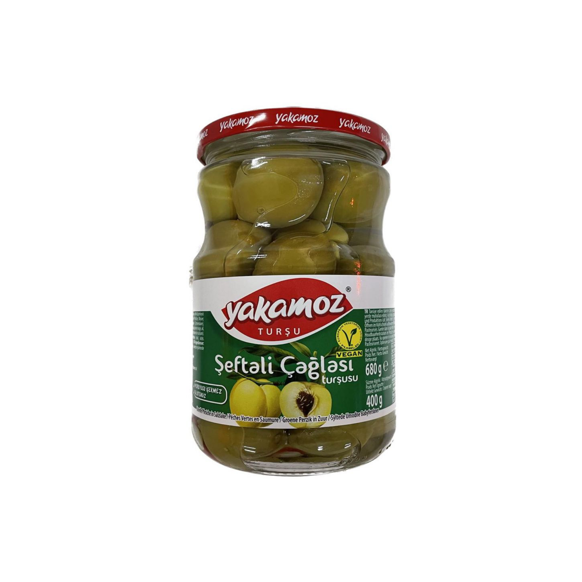 Yakamoz 720 ml Eingelegte Pfirsichmandeln