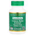 California Gold Nutrition – EuroHerbs™ Zitronenmelisse-Extrakt, 500 mg – 60 Vegane Kapseln
