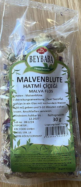 Beybaba Malvenblüten Tee – Hatmi Çiçeği (Malva Flos) – 30 g