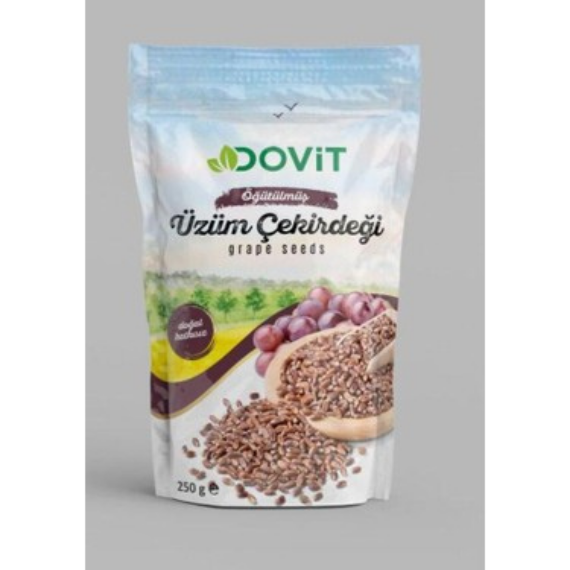 Dovit üzüm çekirdeği tozu, öğütülmüş – 250 g