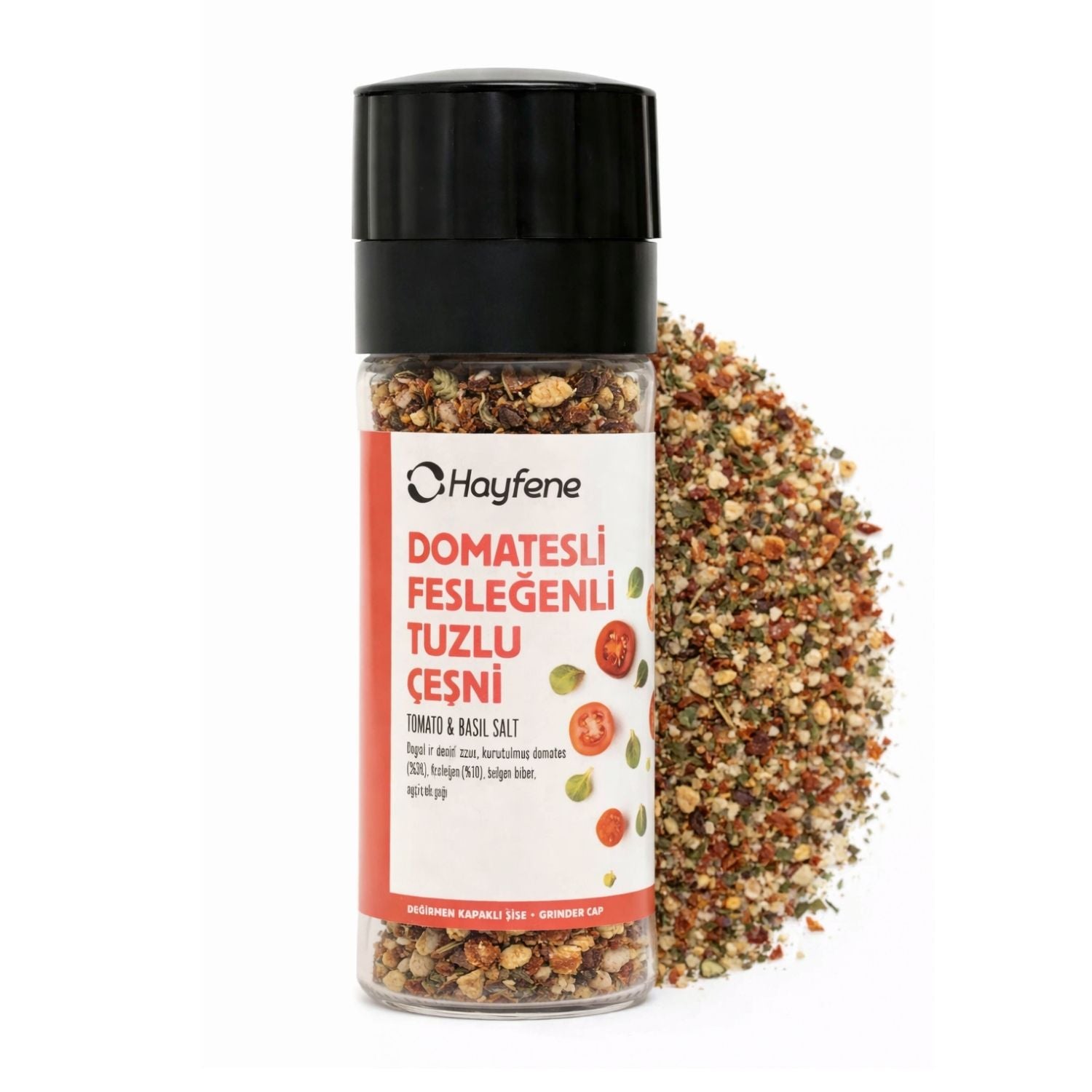 HAYFENE domates-fesleğen-tuz baharat karışımı