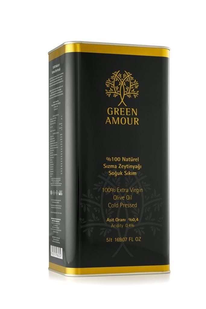 Green Amour 100% Extra Virgin Olivenöl 5 L MHD:15.01.2027