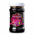 Abdurrahman Tatlıcı Traubenmelasse 380 g im Glas mit weißem Deckel und originalem violett-goldenem Etikett auf weißem Hintergrund.