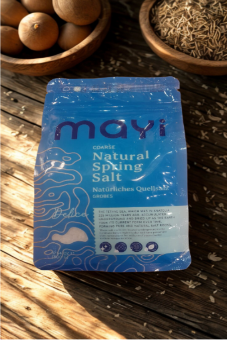 Mayi Grobkörniges Speisesalz 500g Natürliches Meersalz ohne Zusatzstoffe  – Mayi Salz