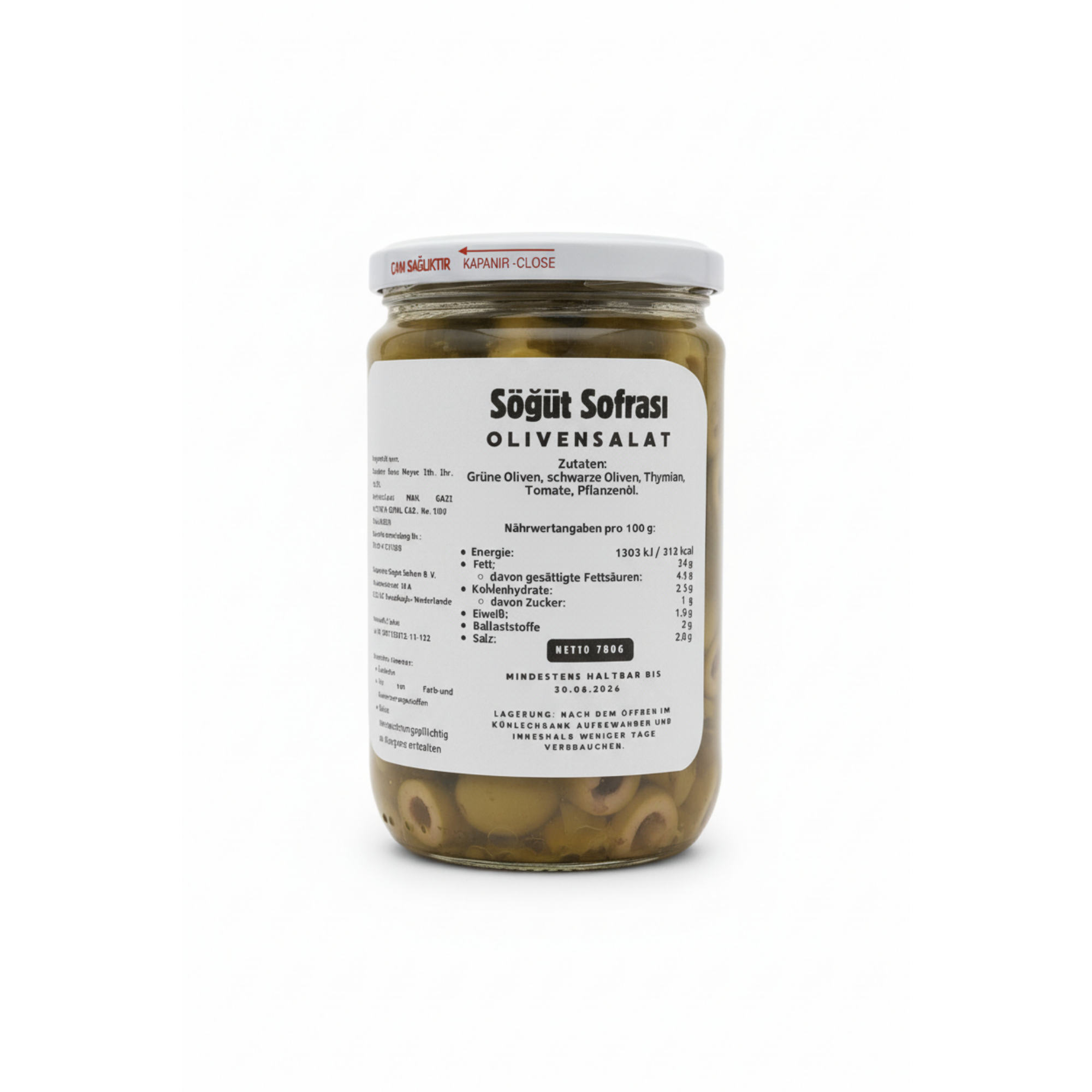 Söğüt Sofrası Olivensalat