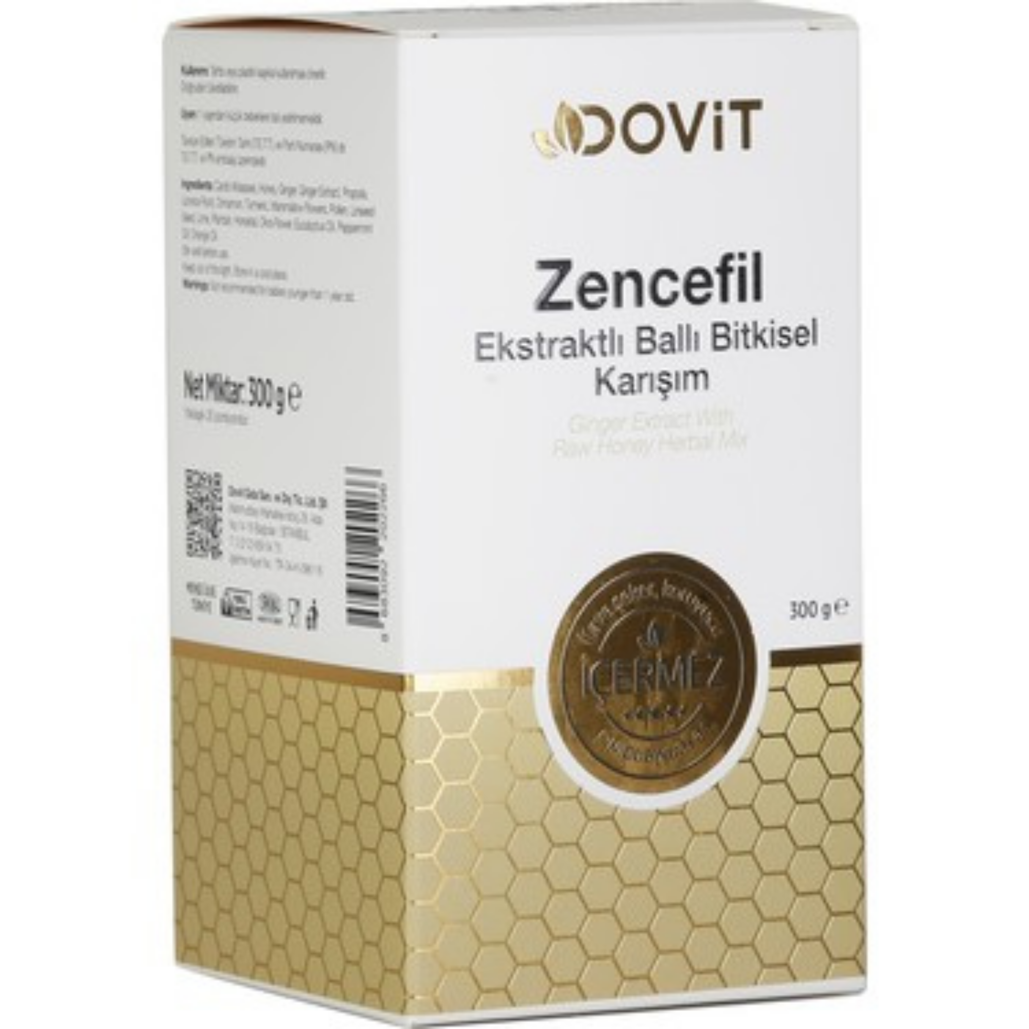 Dovit Zencefil Ekstratlı Macun 300 Gr.