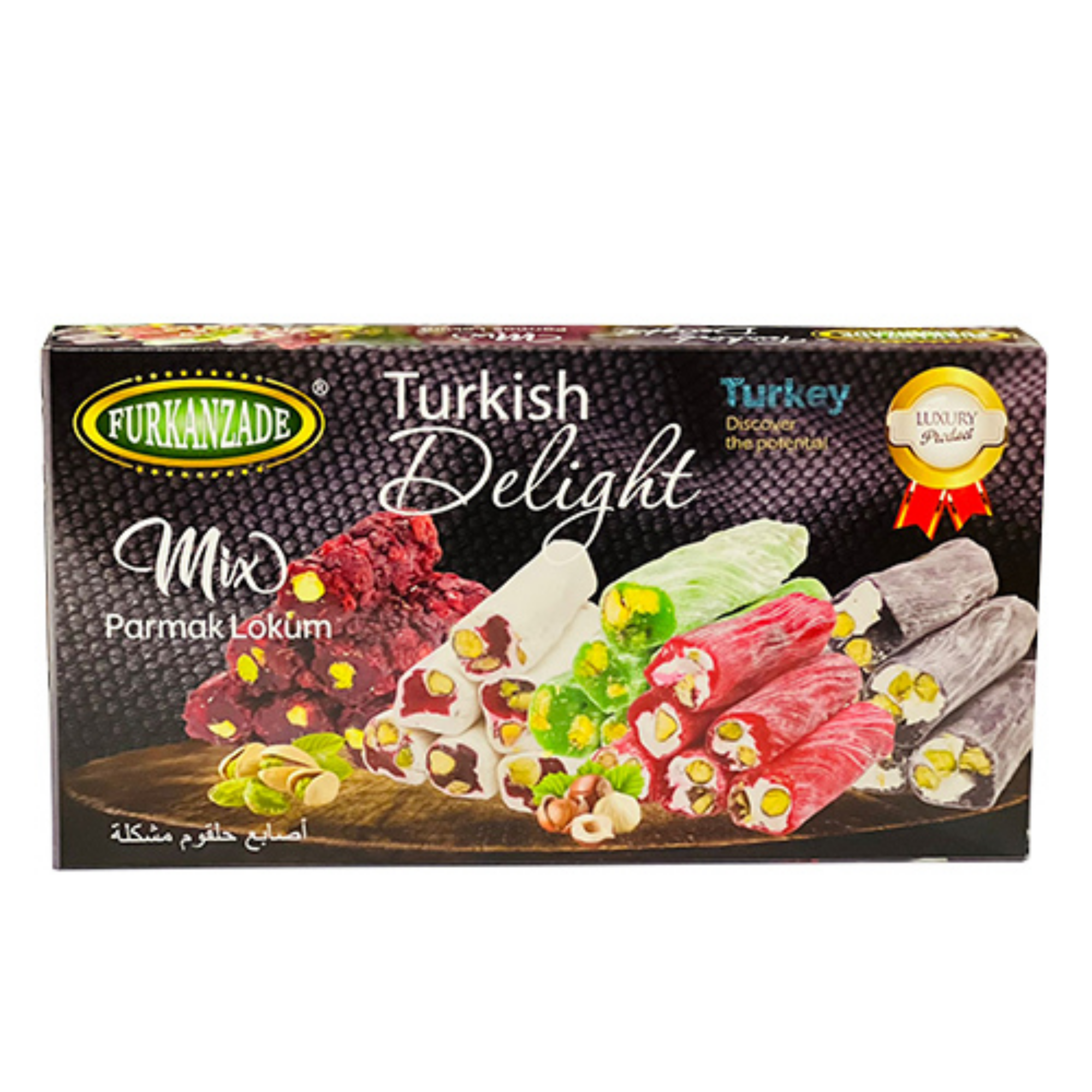 Furkanzade Gemischte türkische Finger-Lokum 300 gr (21.05.2026)