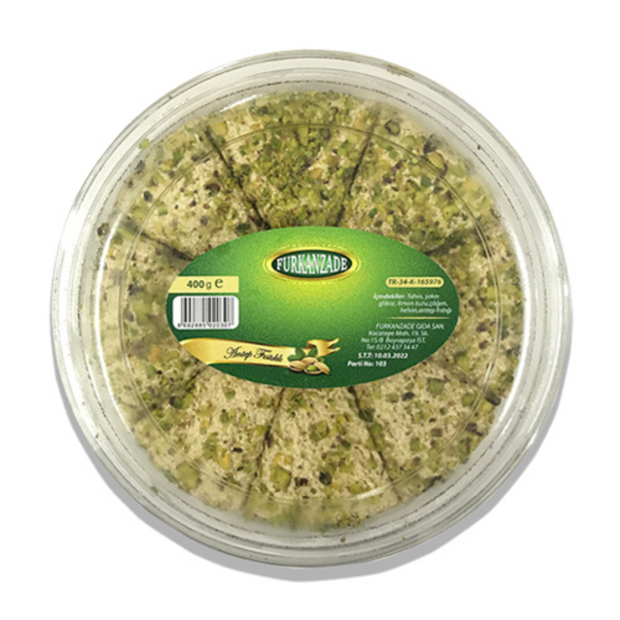 Furkanzade Fıstık Çiçeği Helvası 400 gr