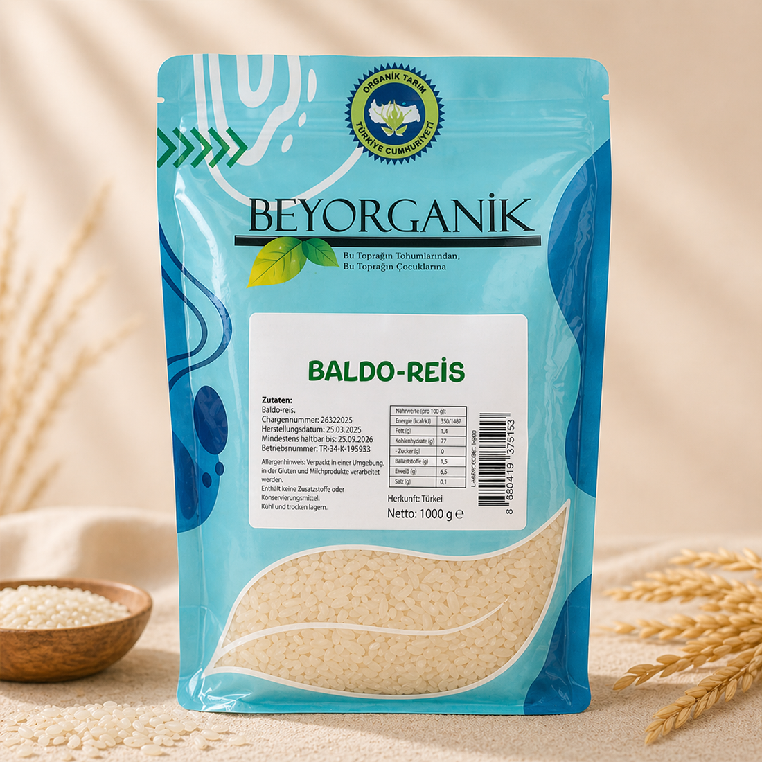 BİO BALDO REIS – BEYORGANIK BALDO PİRİNÇ