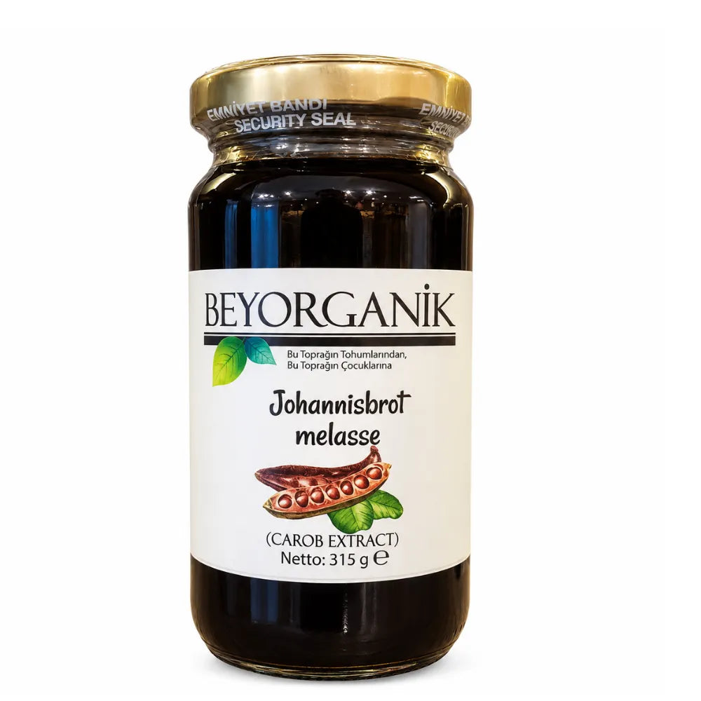 Beyorganik Keçiboynuzu Pekmezi (Keçiboynuzu Şurubu) 315 g – %100 Doğal ve Sağlıklı
