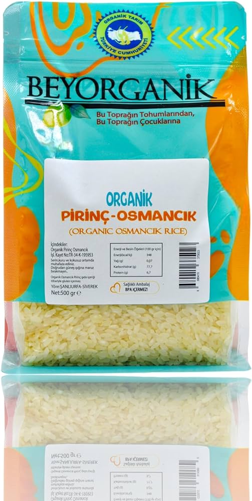 Bio Beyorganik Osmancık Türk Pirinci 1 KG