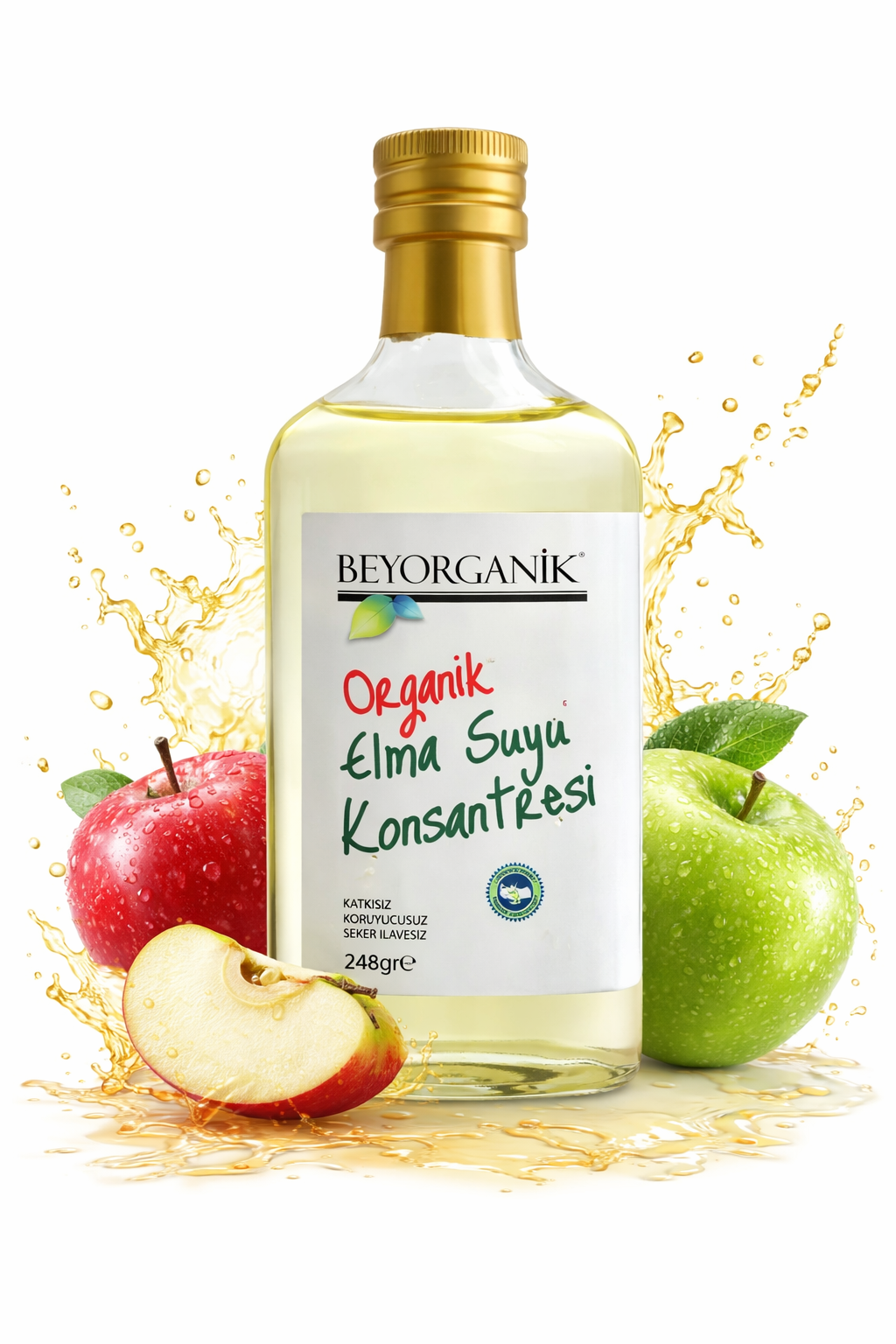 Bio Apfelsaftkonzentrat – 248 g | Ohne Zuckerzusatz | 100% Natürlich