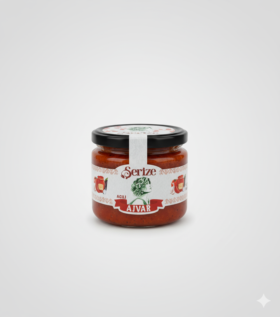 Serize Ajvar Acı Sos 300 g