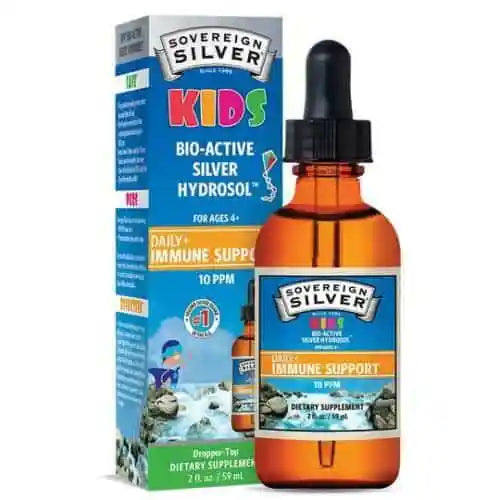 Kolloidales Silber (Silberwasser), hochkonzentriert: 10 ppm! Sovereign Silver 59 ml - KINDER