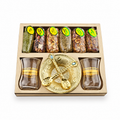Holz-Naturtee-Set