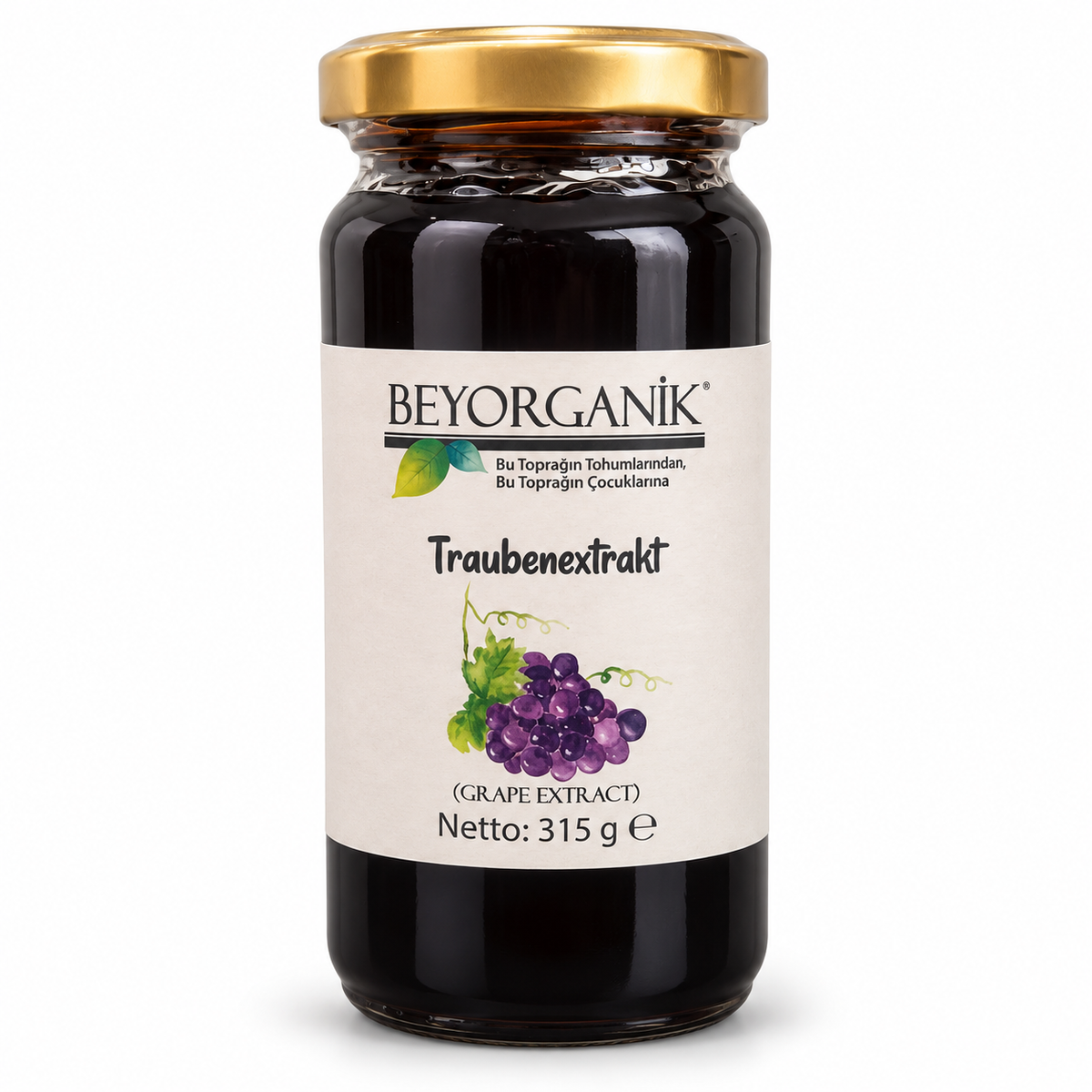 Beyorganik Trauben Extrakt 315g  – Beyorganik Üzüm Özü