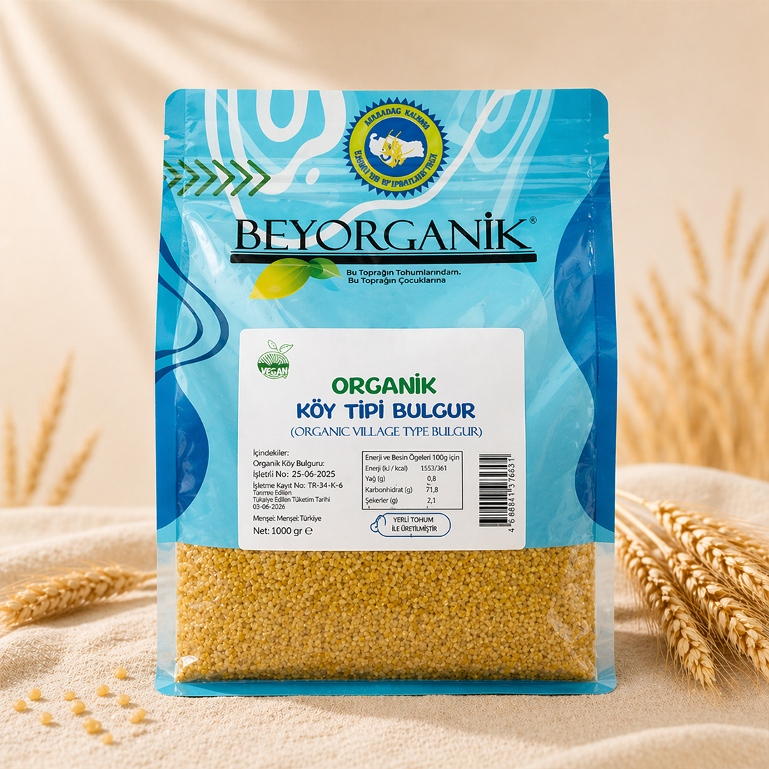 Dorf Bulgur - Beyorganik - Bio Türkischer Dorf-Bulgur