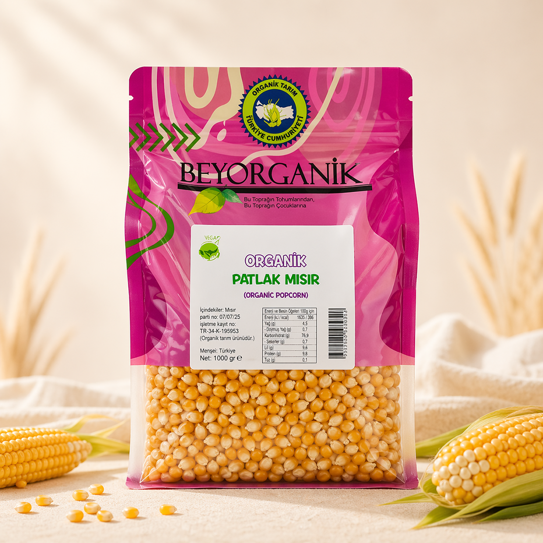 Bio Popcornmais - Beyorganik Mısır