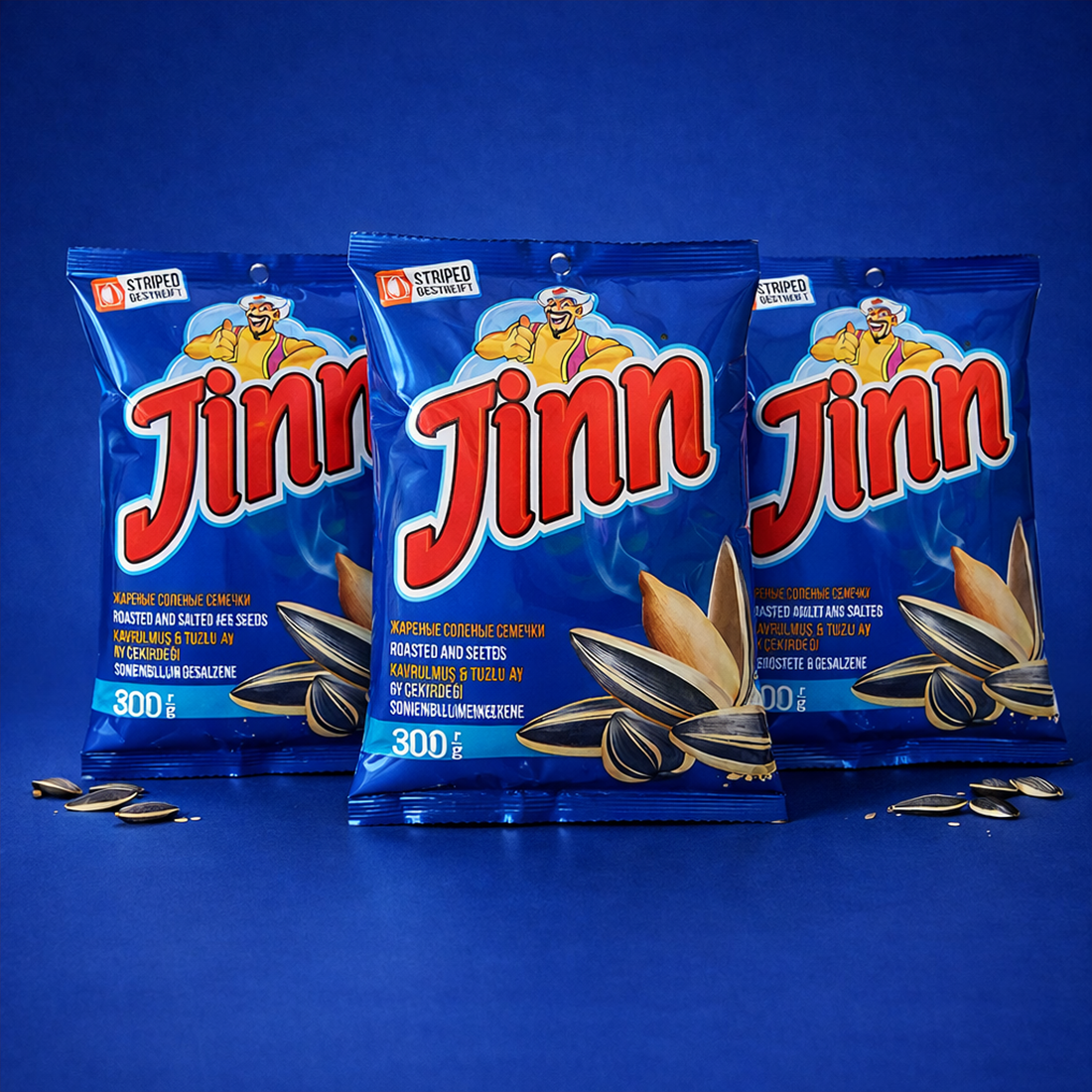 Jinn Kavrulmuş ve Tuzlu Ayçekirdeği 300gr