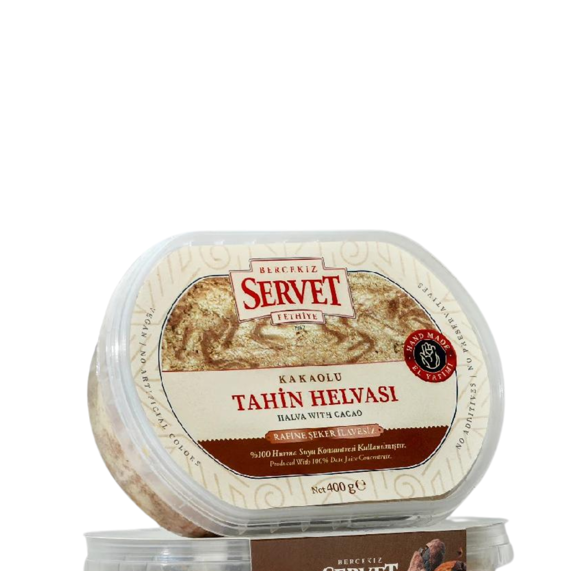 Servet Şekersiz Tahin Kakaolu 400 gr