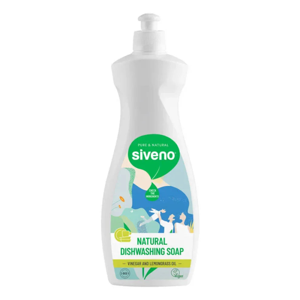 Siveno Doğal Sıvı Bulaşık Deterjanı Kokusuz - 500 ml